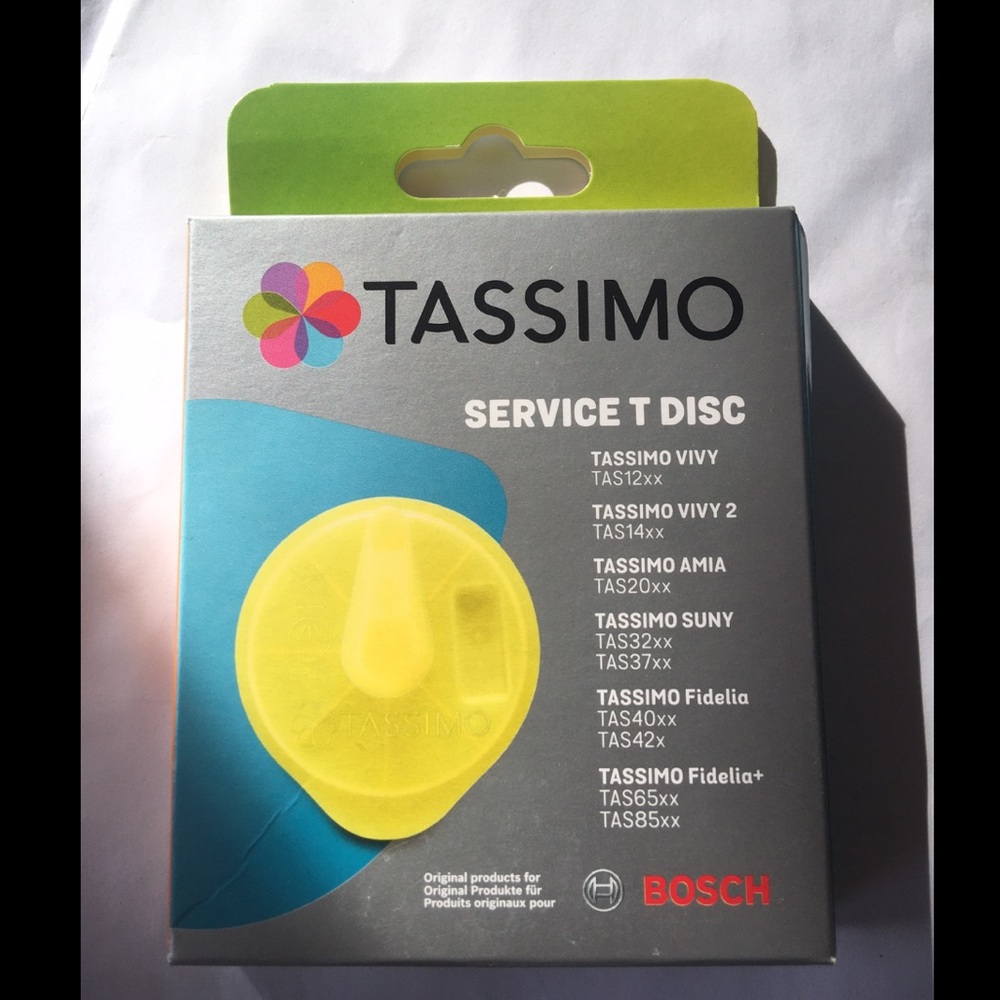 NEW in box Bosch Tassimo service T disc